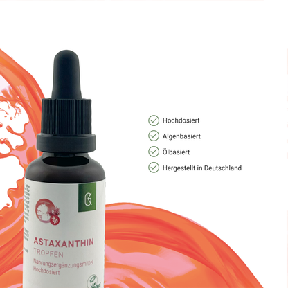 natürliches Astaxanthin hochdosiert in MCT-Öl