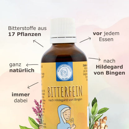 Hildegard von Bingen - Bitterfine - Herbal Bitter Drops 50ml
