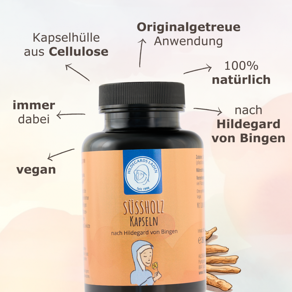 Hildegard von Bingen - Liquorice Capsules 90 pcs